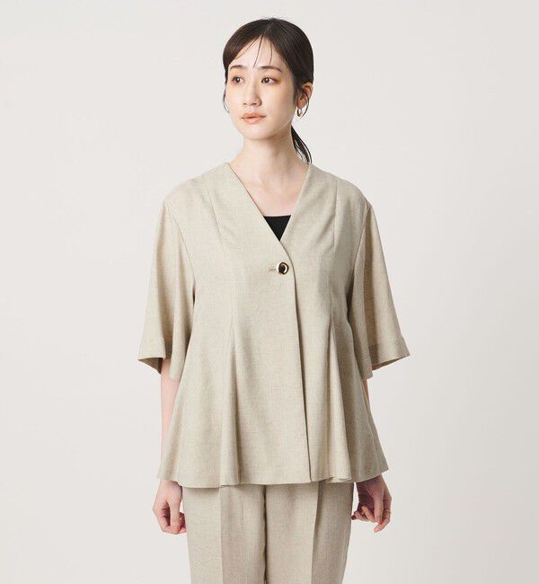 UNITED ARROWS「Spiree IAS ブラウス ‐UVカット 接触冷感 ウォッシャブル‐」|シャツ・ブラウス|