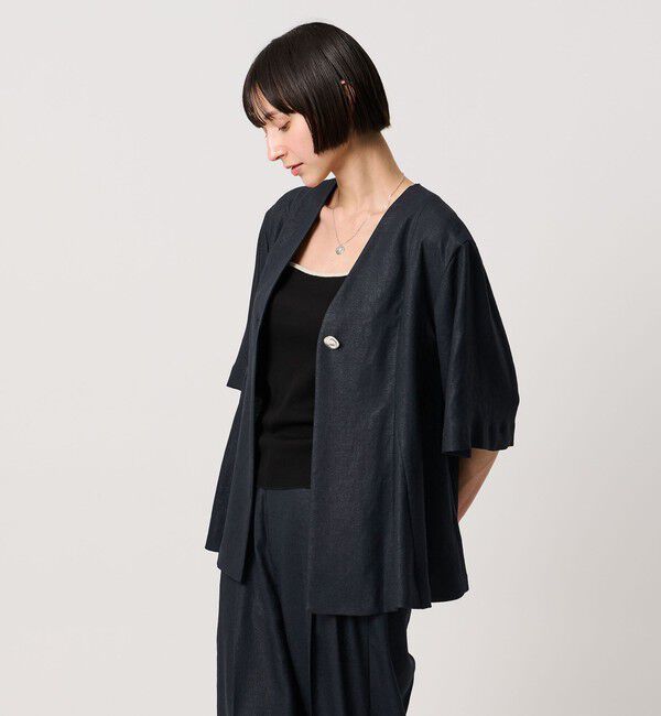 UNITED ARROWS「Spiree IAS ブラウス ‐UVカット 接触冷感 ウォッシャブル‐」|シャツ・ブラウス|