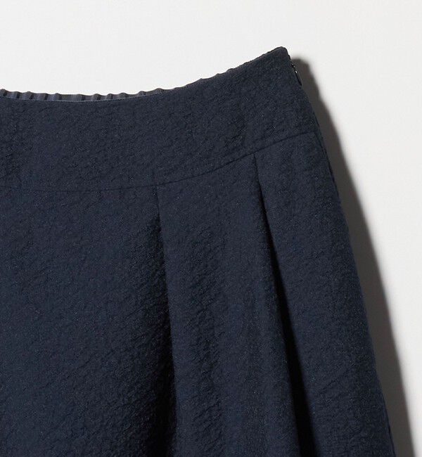 UNITED ARROWS「オーガンジー ジャガード フレアスカート ‐ウォッシャブル‐」|フレア|