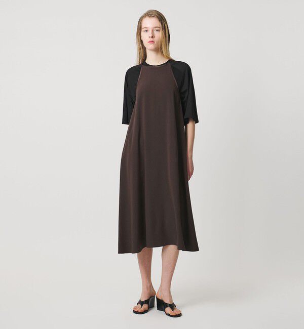 AEWEN MATOPH「＜AEWEN MATOPH＞バックサテンフレアキャミワンピース ウォッシャブル」|ワンピース|