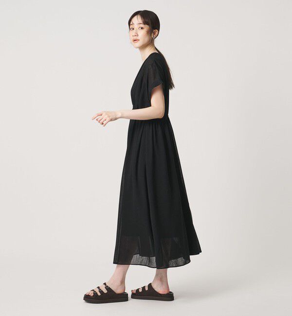 UNITED ARROWS「スラブ シアー ワンピース ‐ウォッシャブル‐」|ワンピース|
