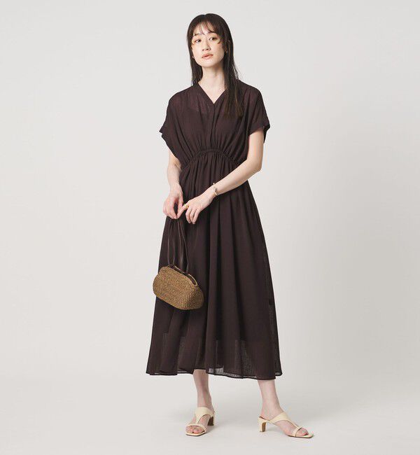 UNITED ARROWS「スラブ シアー ワンピース ‐ウォッシャブル‐」|ワンピース|