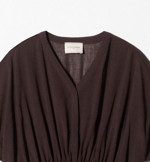 UNITED ARROWS「スラブ シアー ワンピース ‐ウォッシャブル‐」|ワンピース|