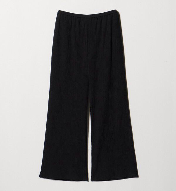 UNITED ARROWS「クレープ イージー ワイドパンツ ‐ウォッシャブル‐」|チノ|