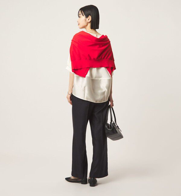 UNITED ARROWS green label relaxing「［size SHORTあり］fleurie(フルリー) フォルム ショートスリーブ ブラウス」|シャツ・ブラウス|