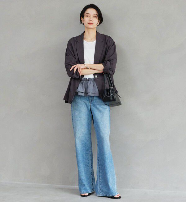 UNITED ARROWS green label relaxing「［size SHORTあり］Breeze Cool ライト ジャケット 吸水速乾 通気性 UVカット」|テーラードジャケット|