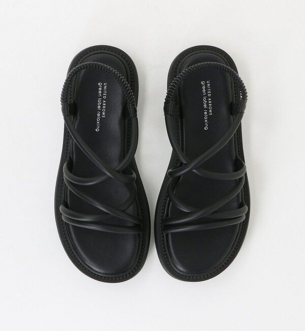 UNITED ARROWS green label relaxing「パテッド サンダル  / キッズ  17cm-23cm」|スニーカー|