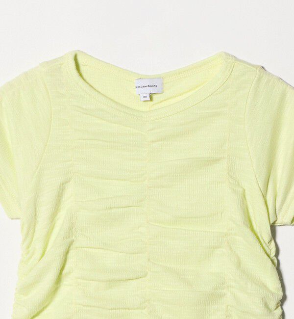 UNITED ARROWS green label relaxing「【WEB限定】シャーリング Tシャツ / キッズ 100cm-160cm」|Tシャツ・カットソー|