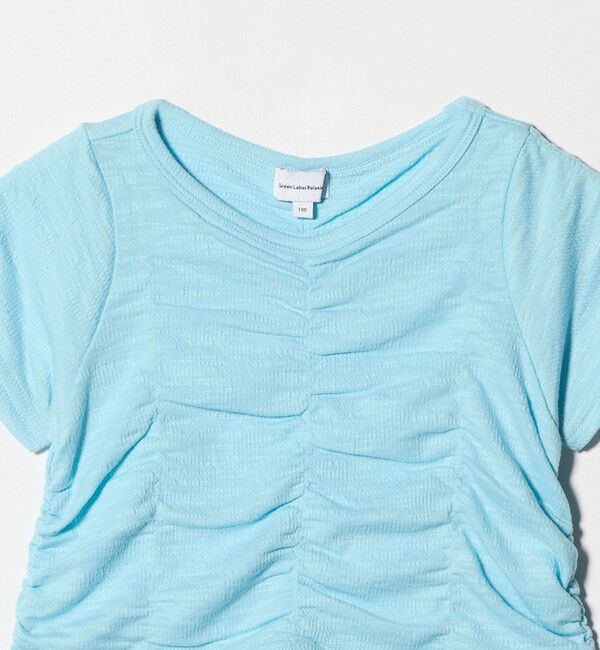 UNITED ARROWS green label relaxing「【WEB限定】シャーリング Tシャツ / キッズ 100cm-160cm」|Tシャツ・カットソー|