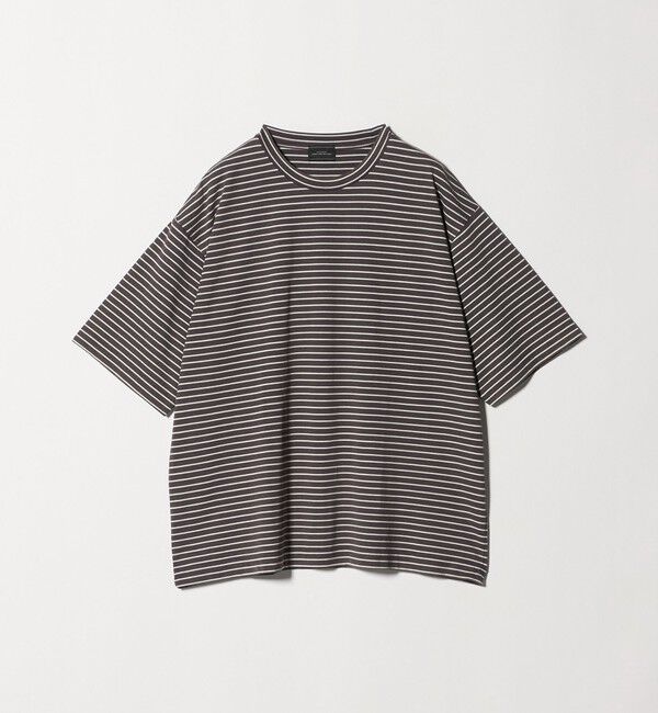 UNITED ARROWS green label relaxing「フェード ボーダー クルーネック 半袖 Tシャツ」|Tシャツ・カットソー|