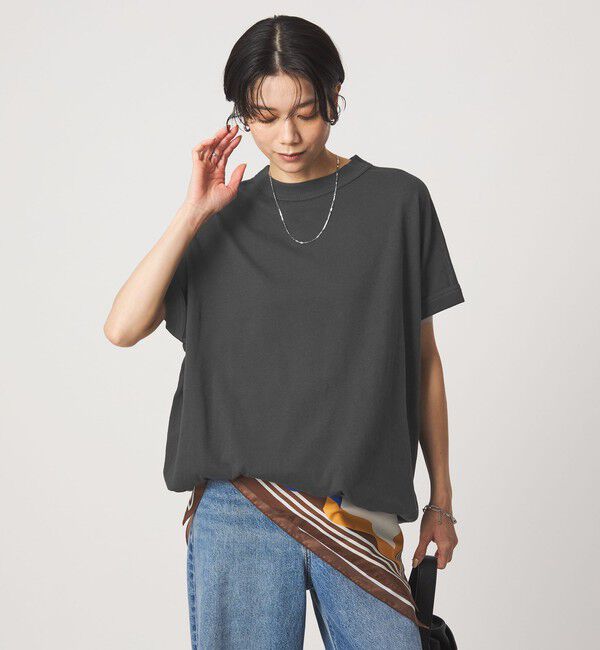 UNITED ARROWS green label relaxing「ガーゼテンジク フォルム Tシャツ」|Tシャツ・カットソー|