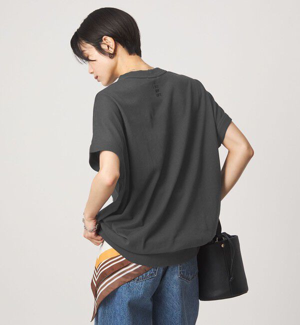 UNITED ARROWS green label relaxing「ガーゼテンジク フォルム Tシャツ」|Tシャツ・カットソー|