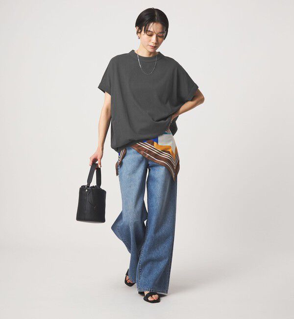 UNITED ARROWS green label relaxing「ガーゼテンジク フォルム Tシャツ」|Tシャツ・カットソー|