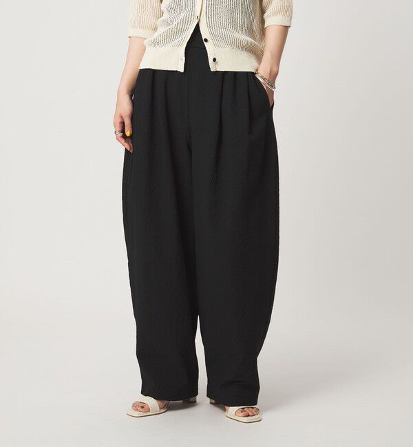 UNITED ARROWS green label relaxing「【WEB限定】＜at ease＞カラミ カーブ パンツ」|その他|