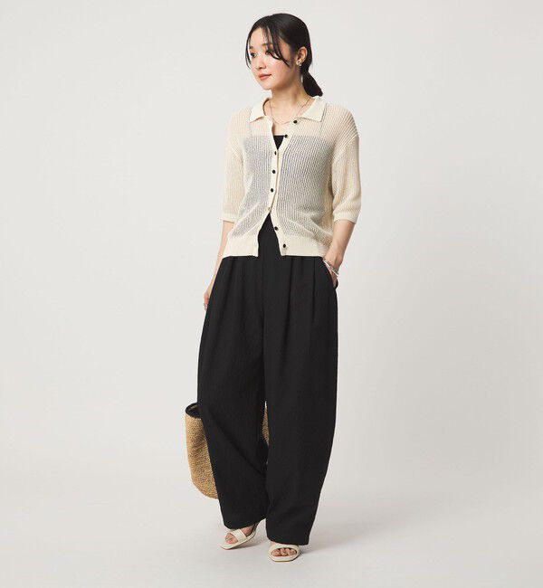 UNITED ARROWS green label relaxing「【WEB限定】＜at ease＞カラミ カーブ パンツ」|その他|