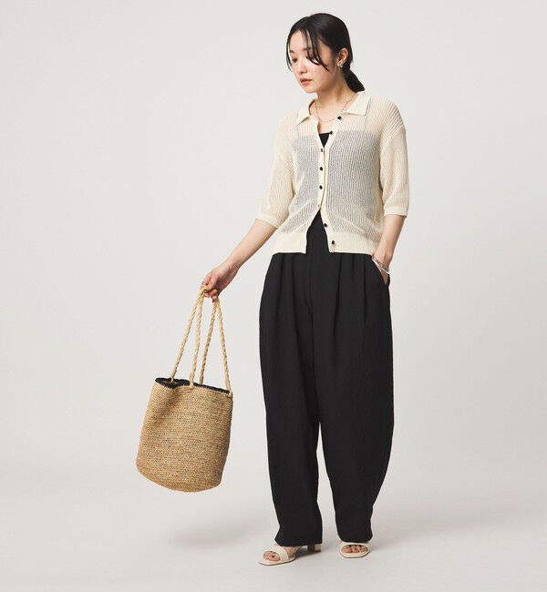 UNITED ARROWS green label relaxing「【WEB限定】＜at ease＞カラミ カーブ パンツ」|その他|