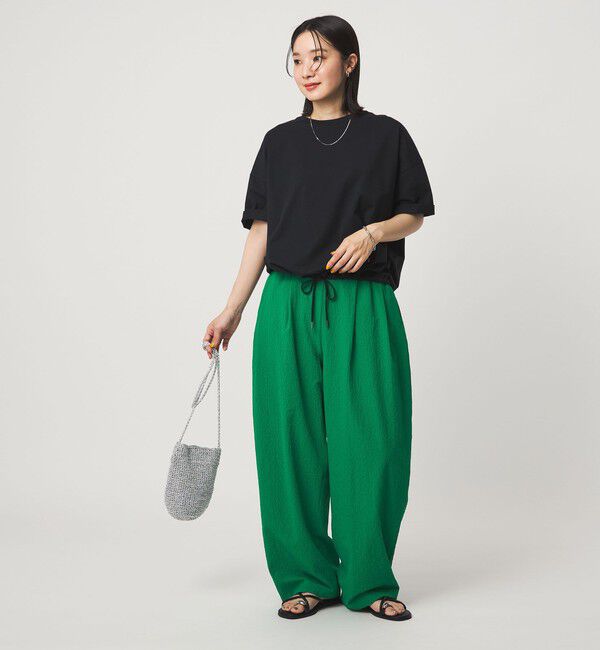 UNITED ARROWS green label relaxing「【WEB限定】＜at ease＞カラミ カーブ パンツ」|その他|