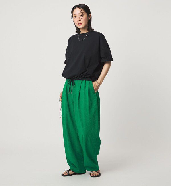 UNITED ARROWS green label relaxing「【WEB限定】＜at ease＞カラミ カーブ パンツ」|その他|