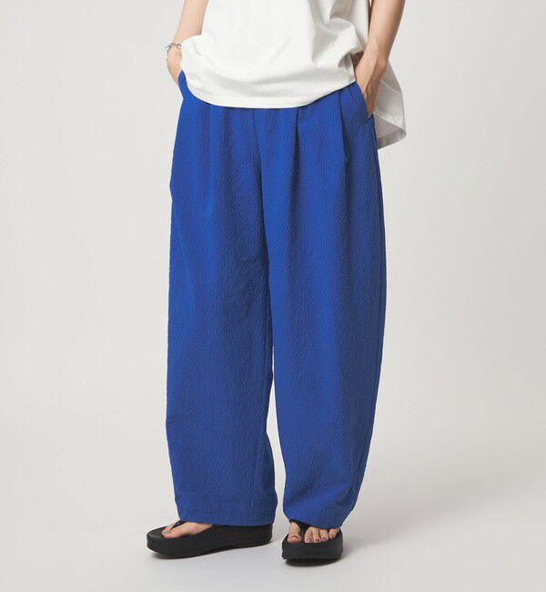 UNITED ARROWS green label relaxing「【WEB限定】＜at ease＞カラミ カーブ パンツ」|その他|