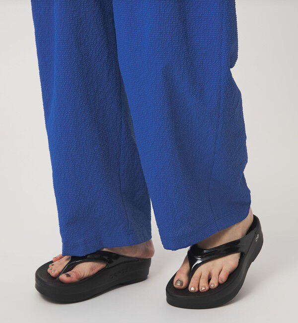UNITED ARROWS green label relaxing「【WEB限定】＜at ease＞カラミ カーブ パンツ」|その他|