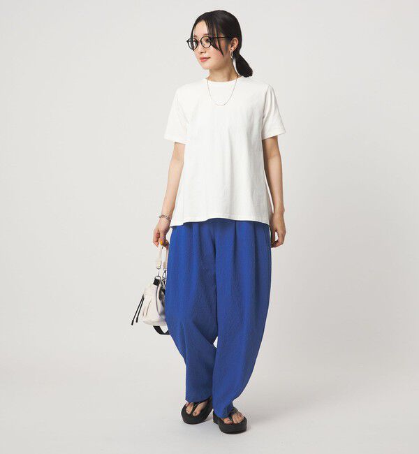 UNITED ARROWS green label relaxing「【WEB限定】＜at ease＞カラミ カーブ パンツ」|その他|