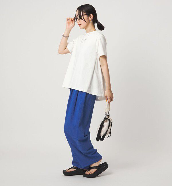 UNITED ARROWS green label relaxing「【WEB限定】＜at ease＞カラミ カーブ パンツ」|その他|