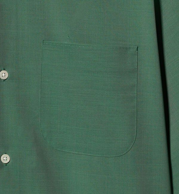 UNITED ARROWS green label relaxing「ウォッシャブル TW サイロ ジャストルーズ レギュラーカラー 半袖 シャツ -通気性・接触冷感-」|シャツ・ブラウス|