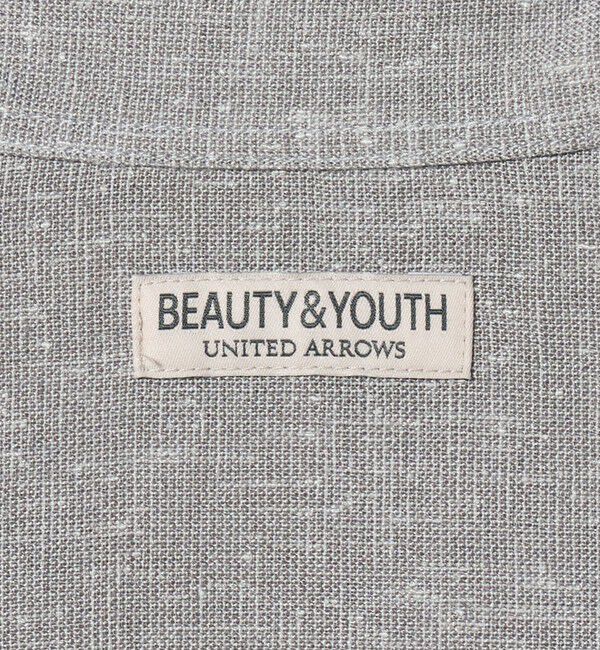 BEAUTY&YOUTH UNITED ARROWS「ツイスト リネンブレンド レギュラーカラー シャツ FORM型」|シャツ・ブラウス|