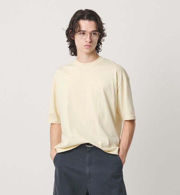 BEAUTY&YOUTH UNITED ARROWS「ギザ ガーメントダイ クロップド Tシャツ」|Tシャツ・カットソー|CREAM