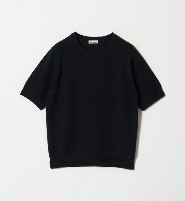 STEVEN ALAN「＜Steven Alan＞ハーフスリーブ ニット プルオーバー」|ニット・セーター|