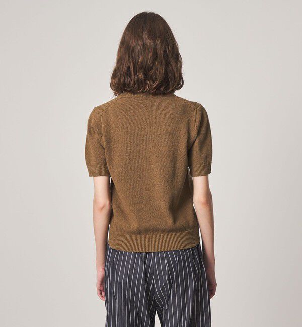 STEVEN ALAN「＜Steven Alan＞ハーフスリーブ ニット プルオーバー」|ニット・セーター|