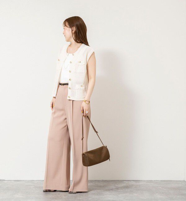 NOLLEY'S sophi「ウォッシャブル強撚ツイルワイドパンツ」|その他|