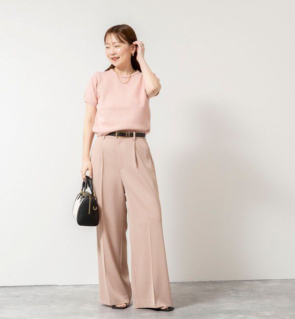 NOLLEY'S sophi「ウォッシャブル強撚ツイルワイドパンツ」|その他|