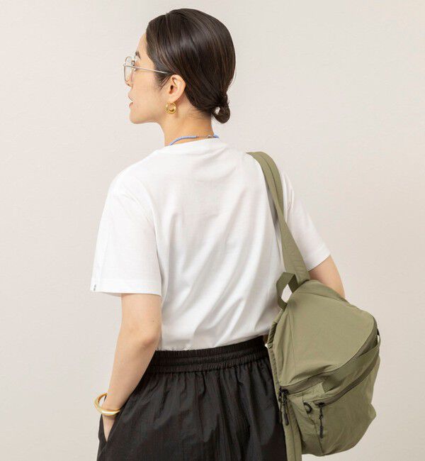 MAQWEL「【MAQWEL/マクウェル】ウォッシャブルコンパクトコーマＴシャツ」|Tシャツ・カットソー|