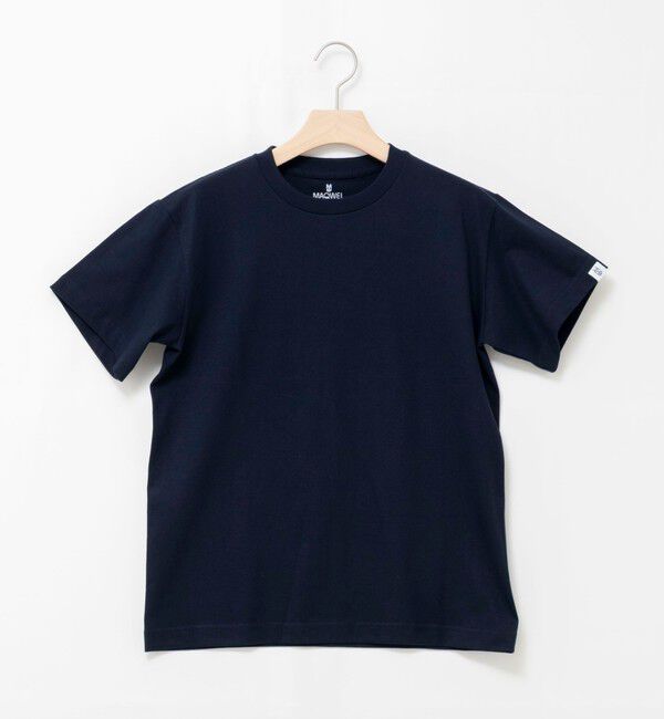 MAQWEL「【MAQWEL/マクウェル】ウォッシャブルコンパクトコーマＴシャツ」|Tシャツ・カットソー|