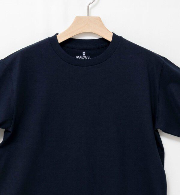 MAQWEL「【MAQWEL/マクウェル】ウォッシャブルコンパクトコーマＴシャツ」|Tシャツ・カットソー|