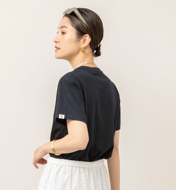 MAQWEL「【MAQWEL/マクウェル】ウォッシャブルコンパクトコーマＴシャツ」|Tシャツ・カットソー|