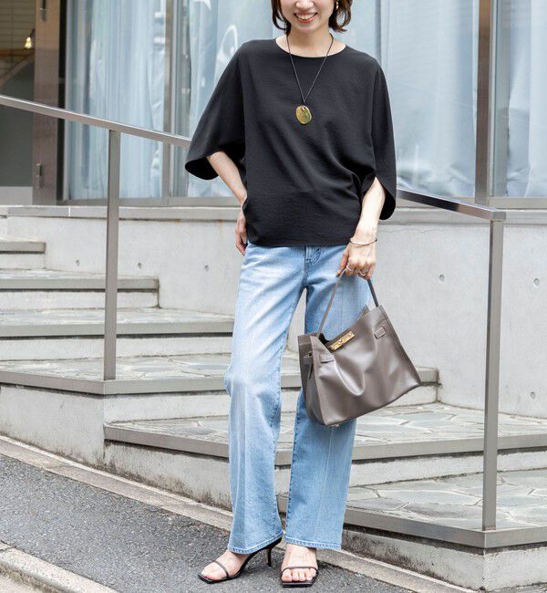 NOLLEY'S「【WEB限定】ウォッシャブルジョーゼットコクーンブラウス」|シャツ・ブラウス|