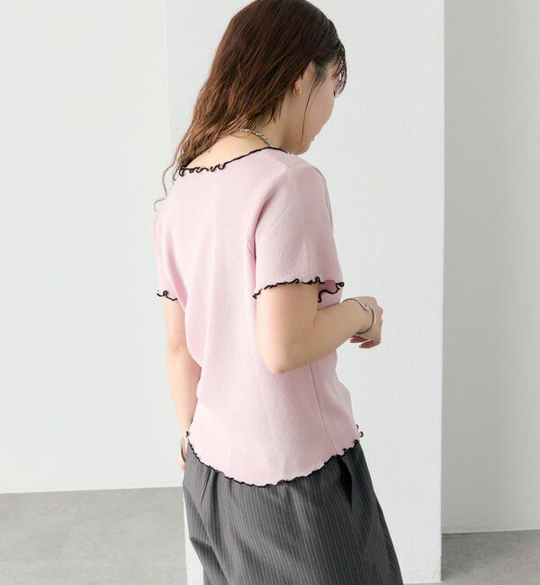  「配色メロウニットT」|Tシャツ・カットソー|