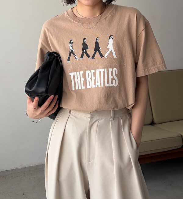  「〈GOOD ROCK SPEED〉AbbeyRoad Tシャツ」|Tシャツ・カットソー|ベージュ