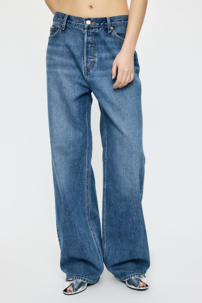 MOUSSY「LOW SLUNG ストレート」|デニム|