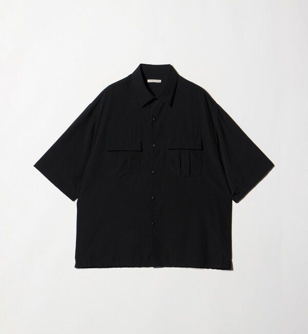 UNITED ARROWS「DotAir ドットエア ミリタリー ショートスリーブ シャツ 吸水速乾 タテストレッチ」|シャツ・ブラウス|