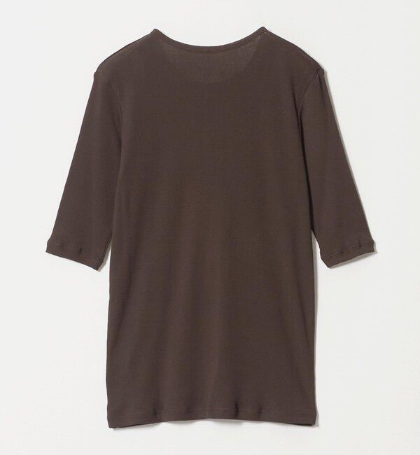 UNITED ARROWS「コットン テレコ 5分袖 カットソー」|Tシャツ・カットソー|