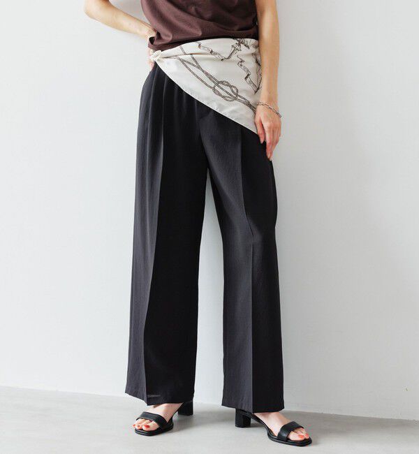 UNITED ARROWS green label relaxing「【結論シリーズ】ドライクロス ニーハイワイド マシンウォッシャブル ストレッチ 吸水速乾 通気性」|その他|