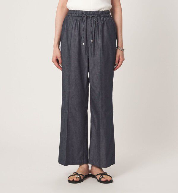 UNITED ARROWS green label relaxing「［size SHORT/TALLあり］ライト デニム ニーハイフレアパンツ」|その他|
