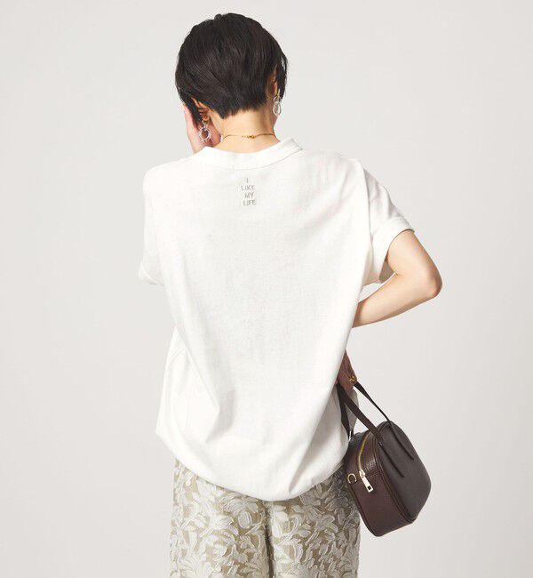 UNITED ARROWS green label relaxing「ガーゼテンジク フォルム Tシャツ」|Tシャツ・カットソー|