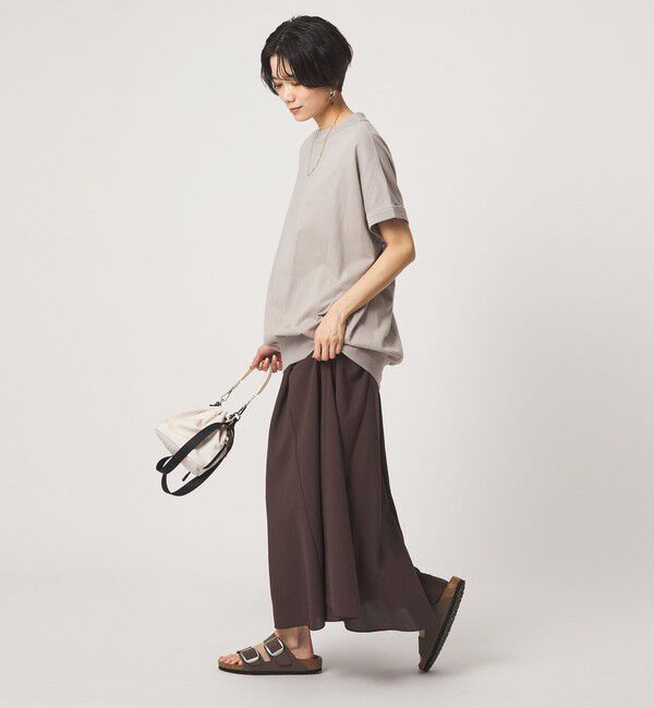 UNITED ARROWS green label relaxing「ガーゼテンジク フォルム Tシャツ」|Tシャツ・カットソー|