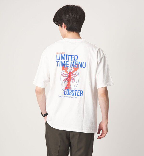UNITED ARROWS green label relaxing「【別注】＜SCREEN STARS＞GLR シーフード 半袖 Tシャツ」|Tシャツ・カットソー|