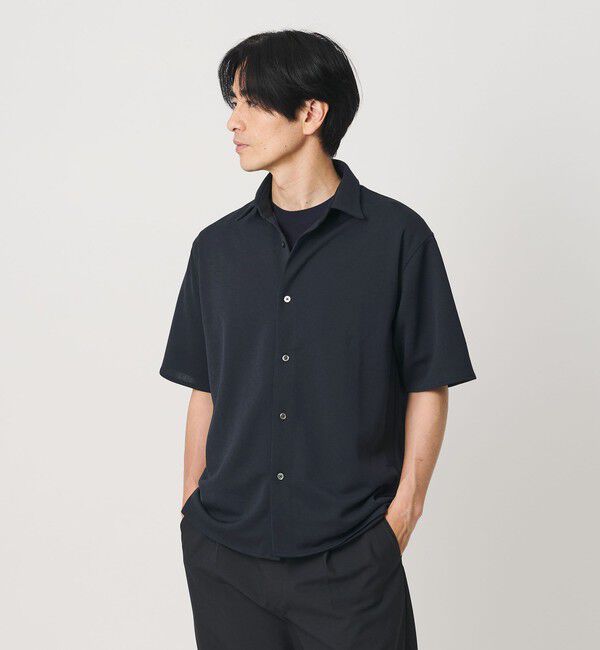 BEAUTY&YOUTH UNITED ARROWS「ドライ スムース ジャージー ショートスリーブシャツ 吸水速乾」|シャツ・ブラウス|