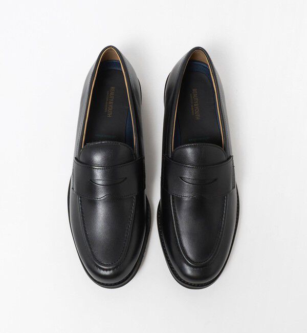 BEAUTY&YOUTH UNITED ARROWS「&ldquo;all time shoes&rdquo; スリム ローファー V2」|ビジネス・ドレスシューズ|